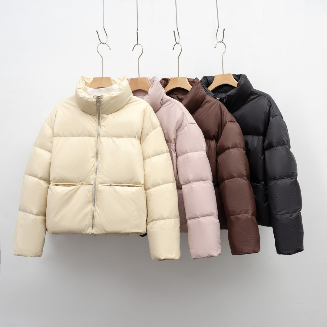 Ladies high-quality quilted short cut jacket Lune London
