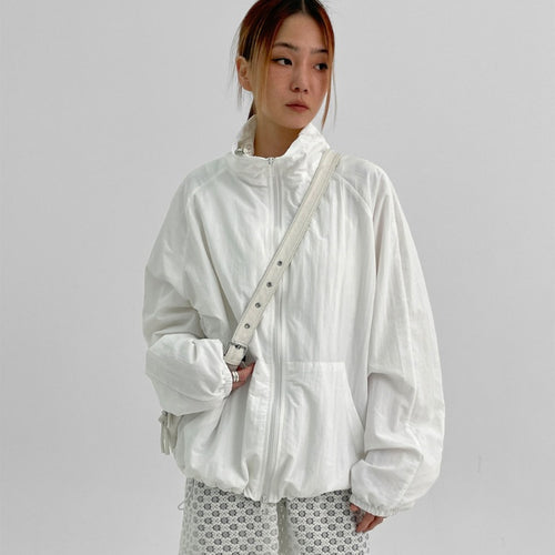 Veste fonctionnelle décontractée pour femmes avec col haut Chic & Stil