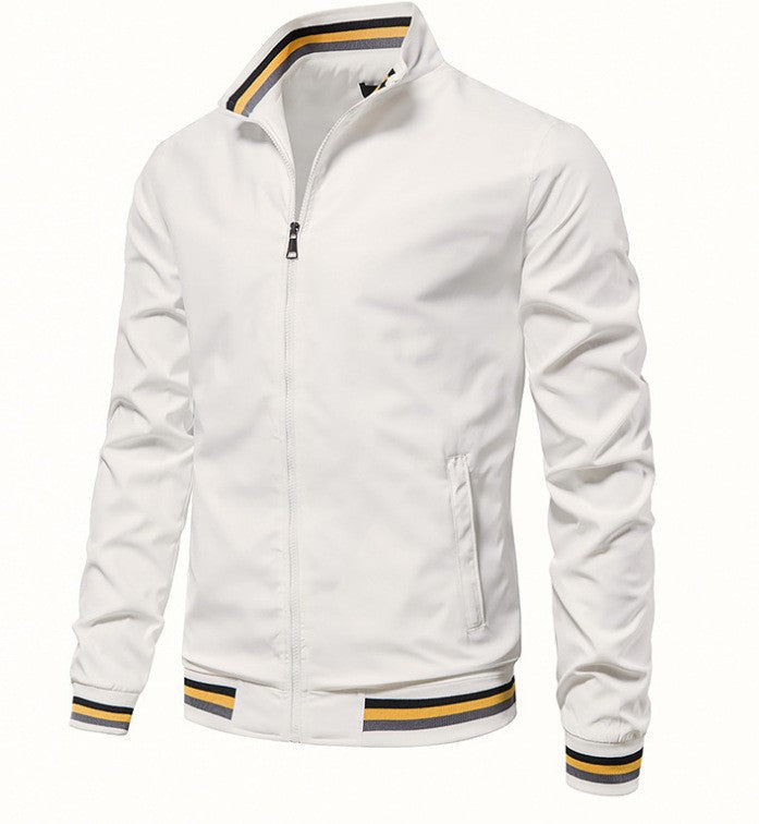 Elegant bomber jacket for men with elastic cuffs Lune London