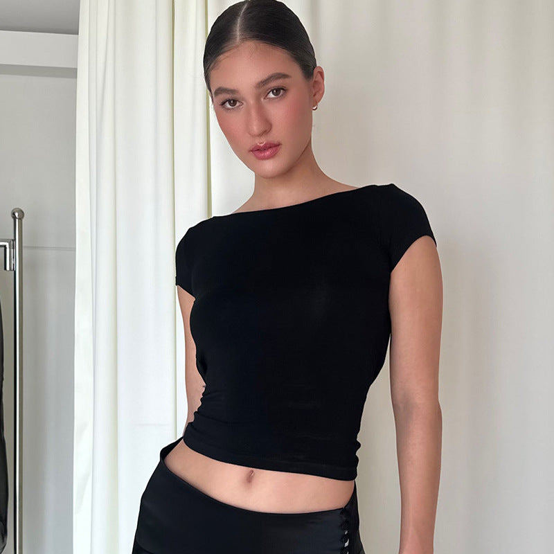 Women Top with open back detail Lune London