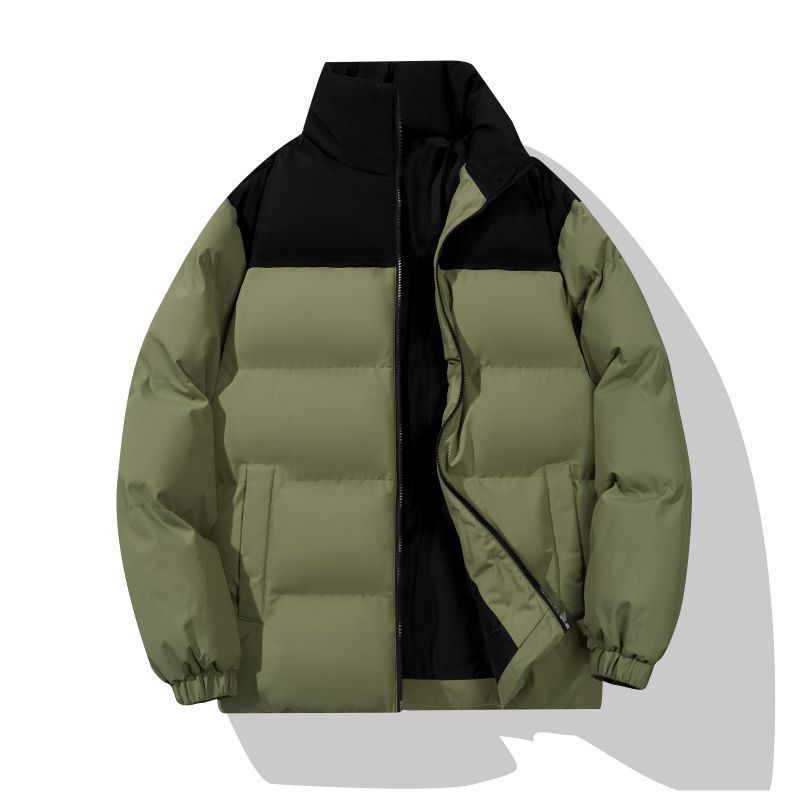 Insulated quilted jacket for men with high collar Lune London