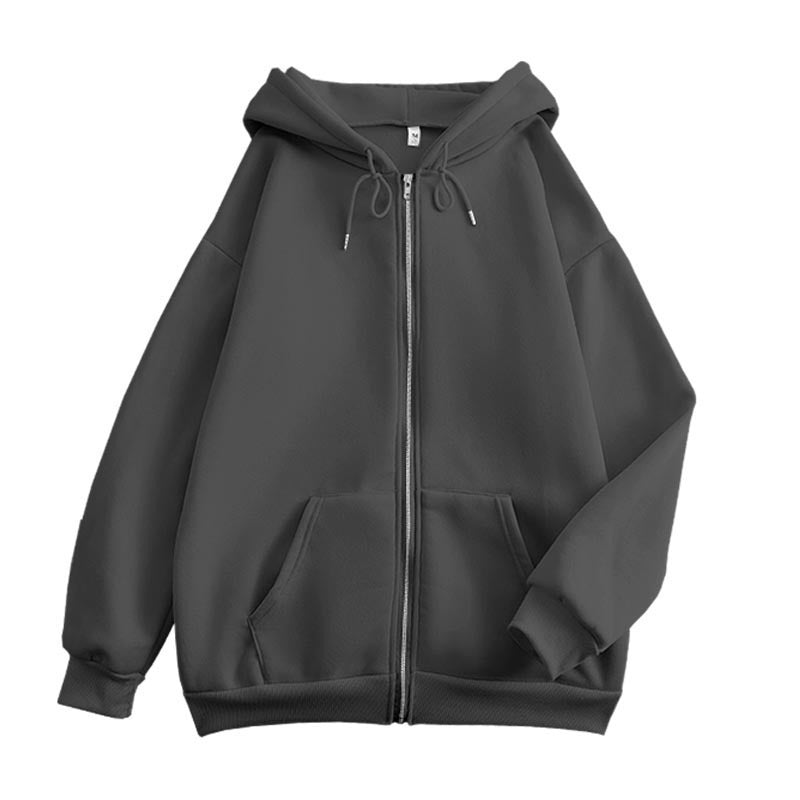 Women's hooded jacket with full zip and practical pockets Lune London