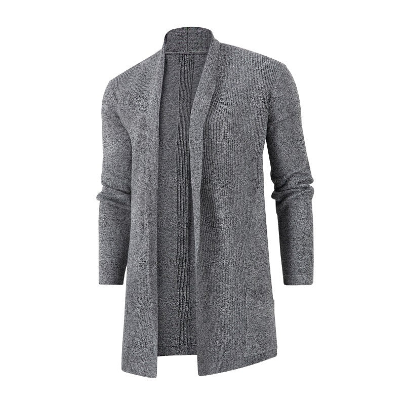Lune London | Men's cardigan with open cut and practical pockets