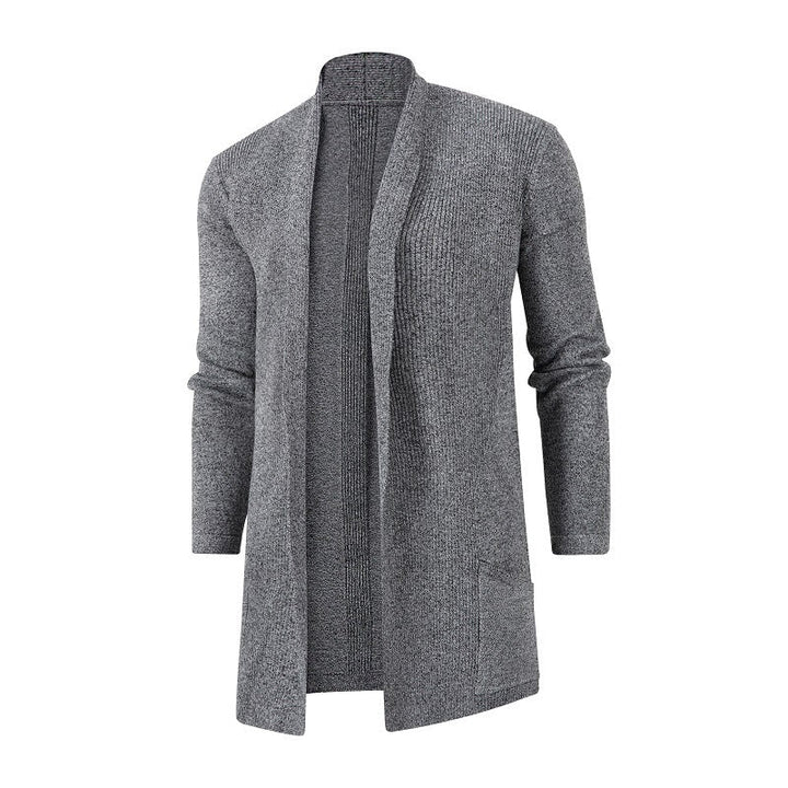 Lune London | Men's cardigan with open cut and practical pockets