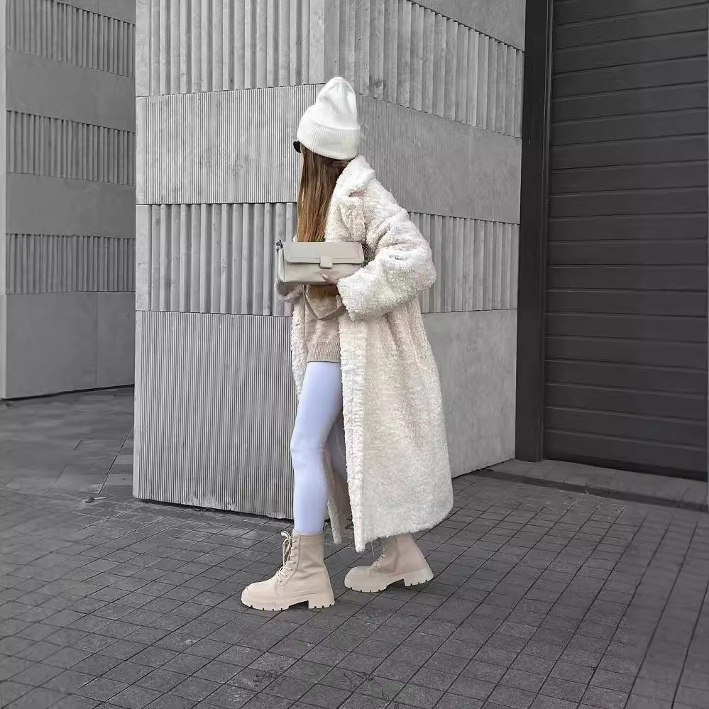 Lune London Women's Fleece Coat