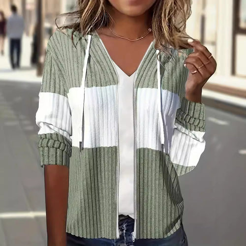 Dame Urbanes zippered vest with hood Amarae