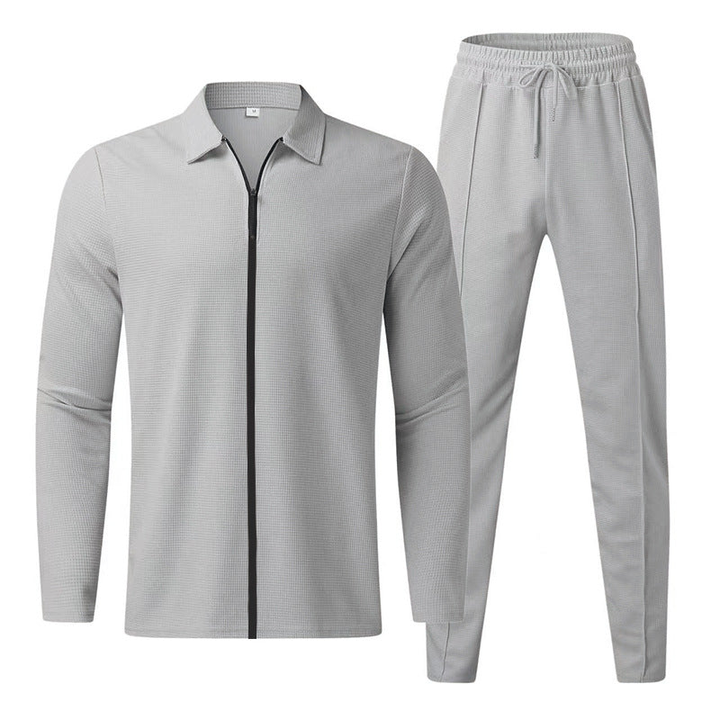 Men's sports set with zip and comfortable joggers Lune London
