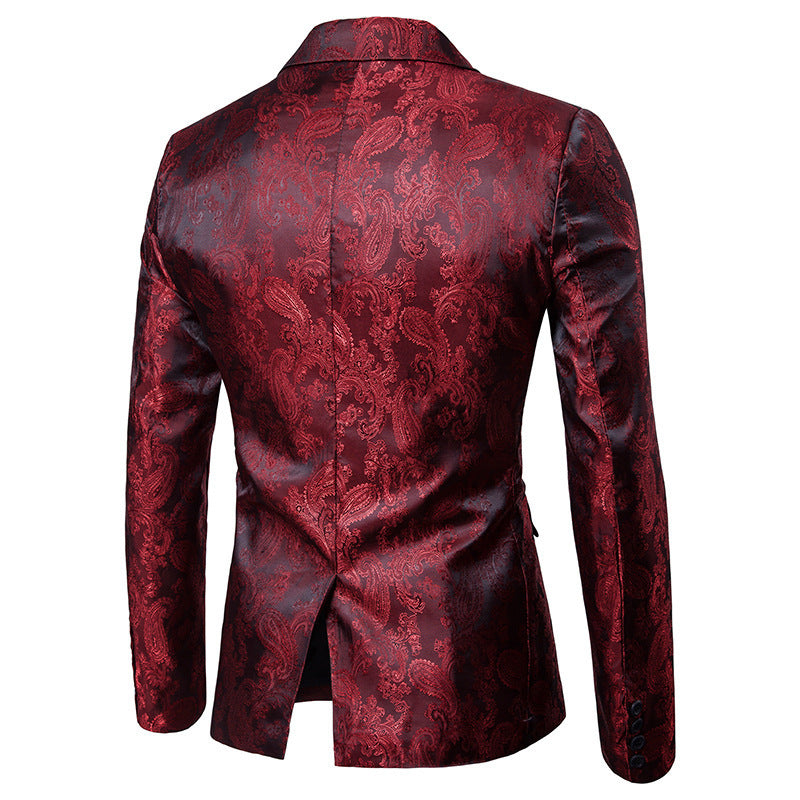 Elegant suit set for men with a fine paisley pattern Lune London