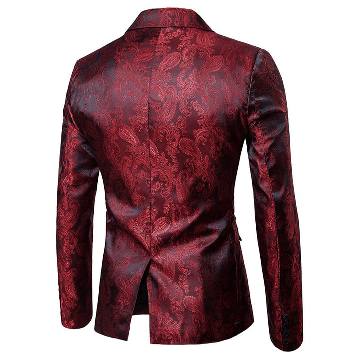 Elegant suit set for men with a fine paisley pattern Lune London