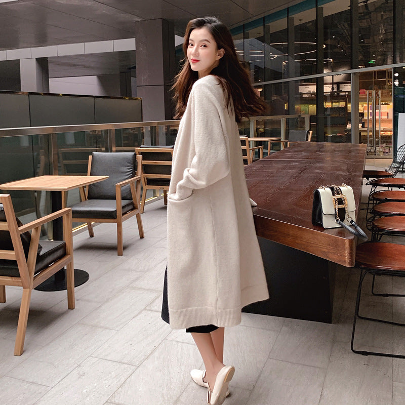 Cardigan long décontracté pour femmes Chic & Stil