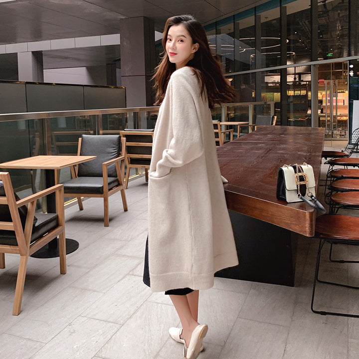 Cardigan décontracté pour femmes avec poches profondes et coupe ouverte Chic & Stil