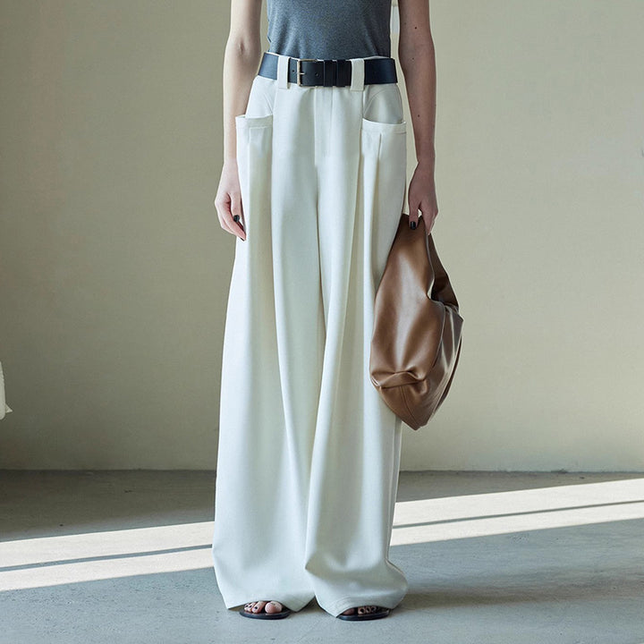 Pantalons Palazzo élégants et amples pour femmes Chic & Stil