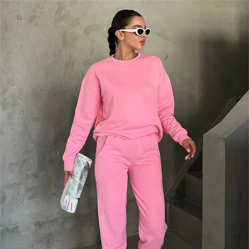 Amarae Comfortable Fleece Jogging Set for Women