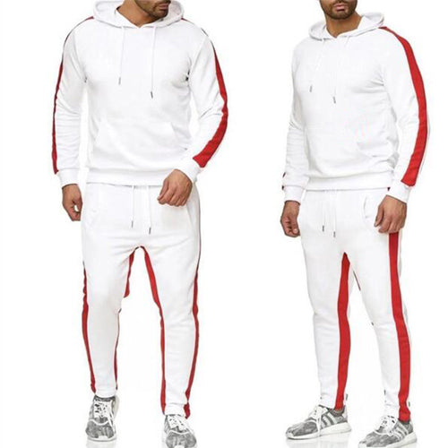 Men's sports tracksuit with contrasting side stripes Amarae