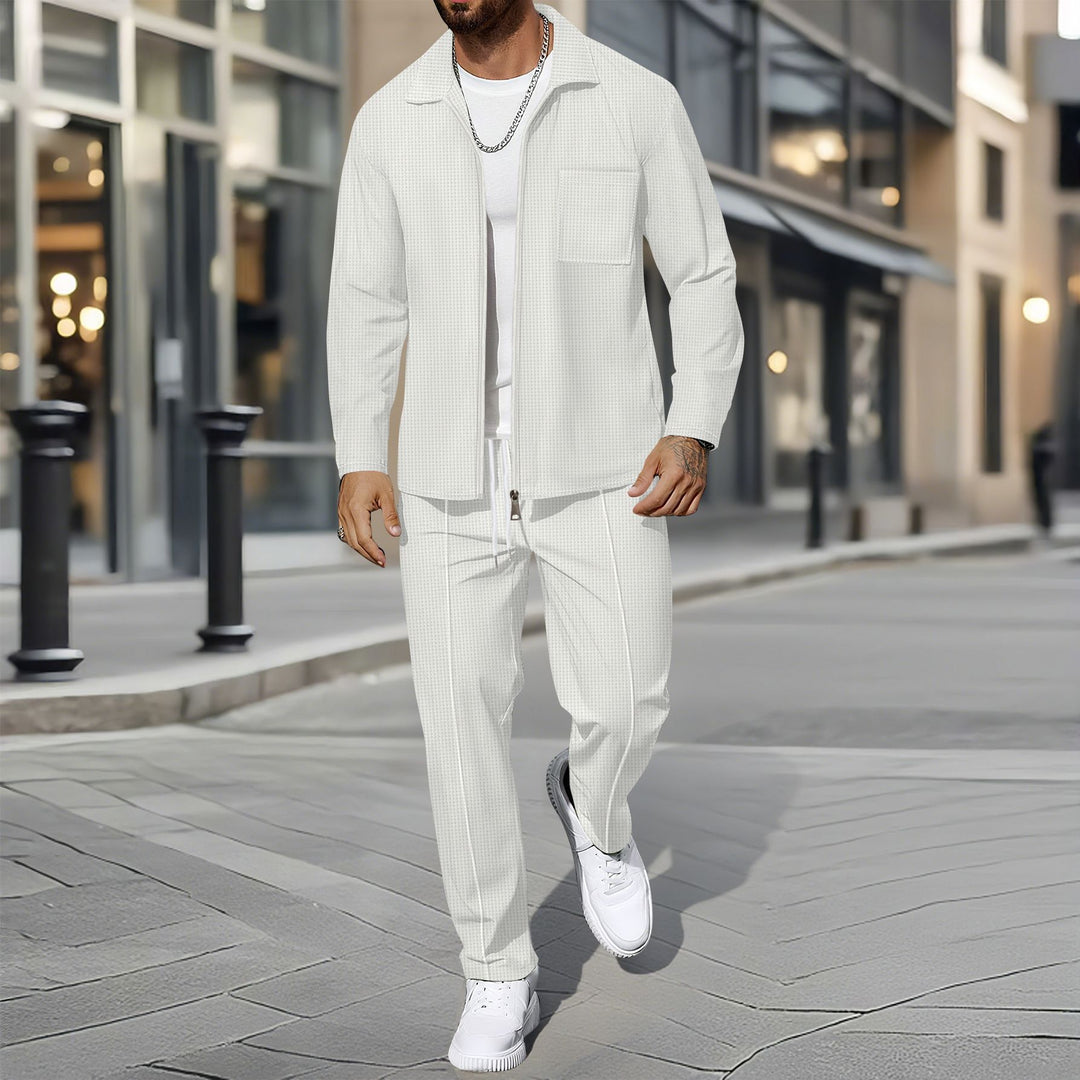 Men's sports leisure set with zipper and practical pockets Lune London