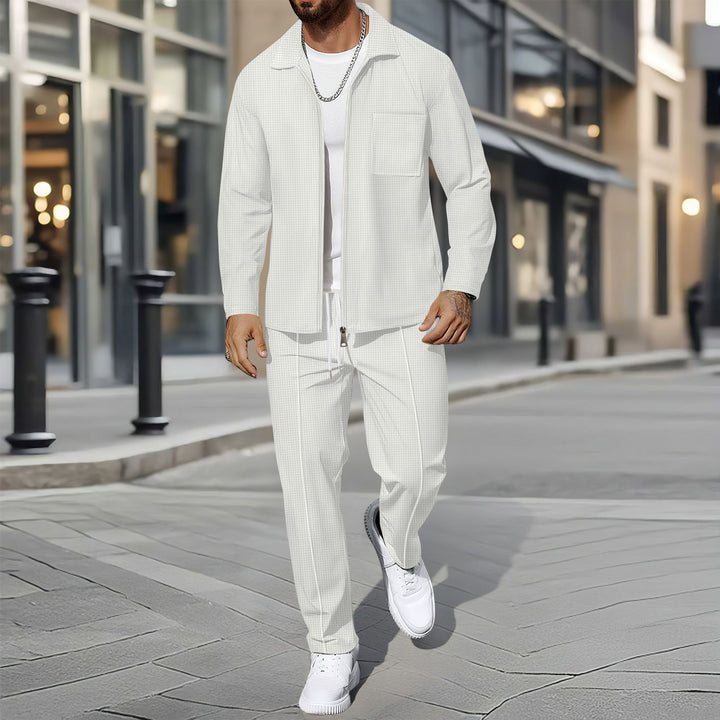 Men's sports leisure set with zipper and practical pockets Lune London