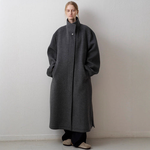 Manteau en laine élégant et oversized pour femmes Chic & Stil