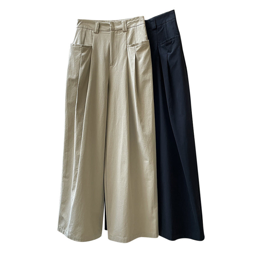 Women's High-Waisted Wide Pleated Balloon Baggy Pants Amarae