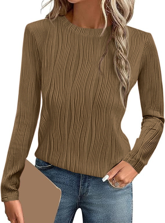 Women elegant and comfortable long sleeve top Lune London