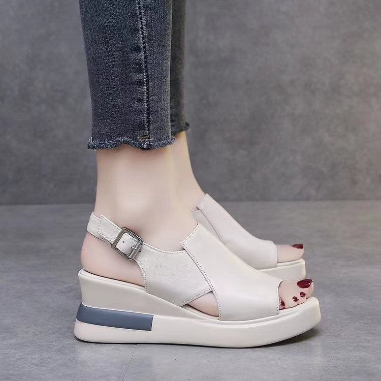 Lune London Women’s Open Heel Platform Sandals