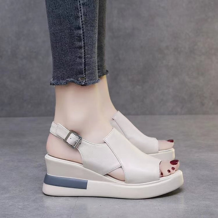 Lune London Women’s Open Heel Platform Sandals