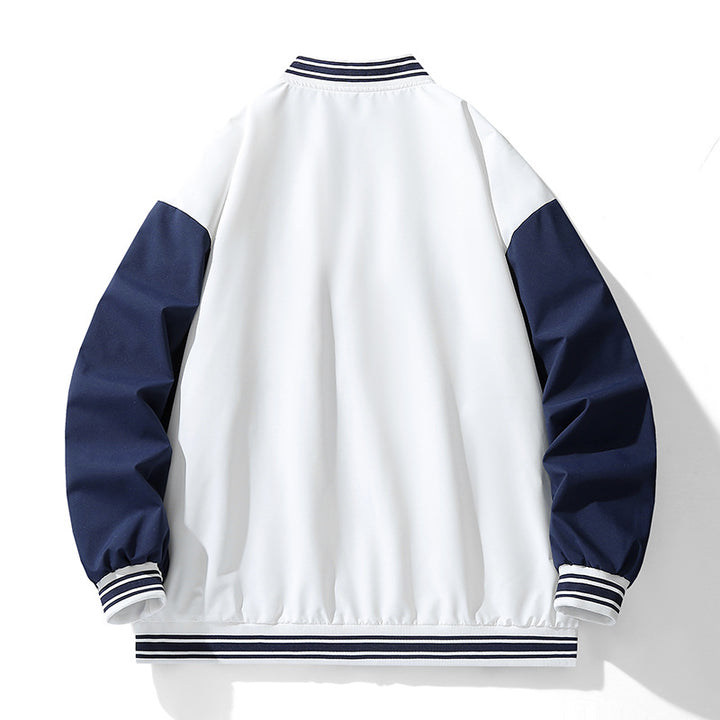 Sporty bomber jacket for women with contrasting sleeves Lune London