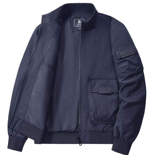 Trendy bomber jacket for men with functional pockets Amarae