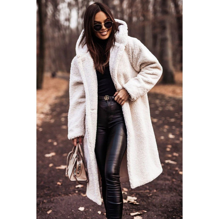 Women Cozy Teddy Coat Lune London