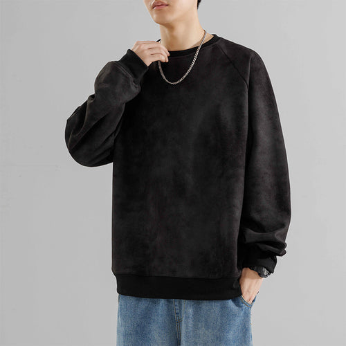Men's casual sweatshirt with raglan sleeves Amarae
