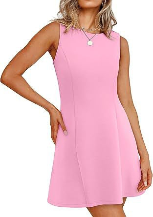 Sleeveless A-line dress for women with timeless cut Amarae
