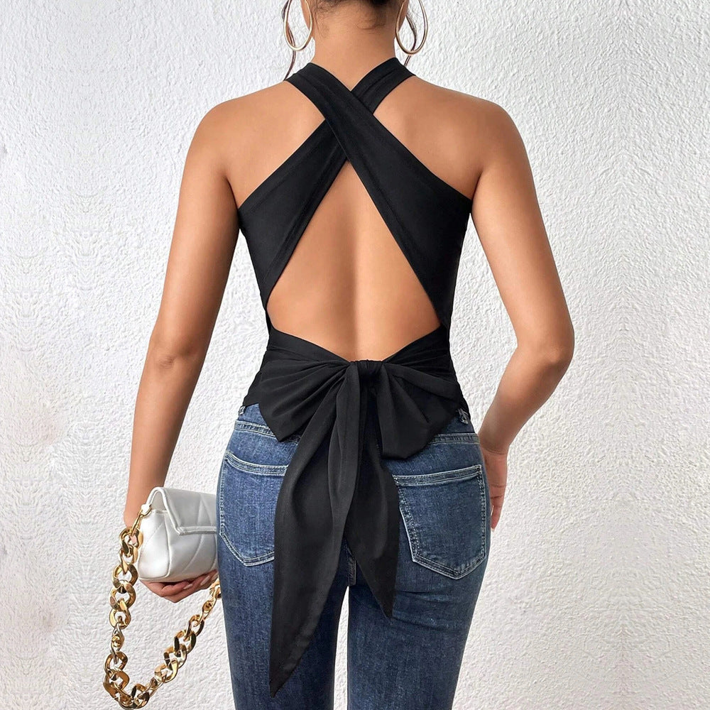 Body pour femmes avec décolleté croisé élégant et coupe ajustée Chic & Stil