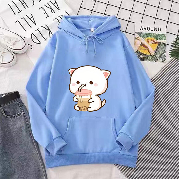 Women's hoodie with cute animal motif Chic & Stil