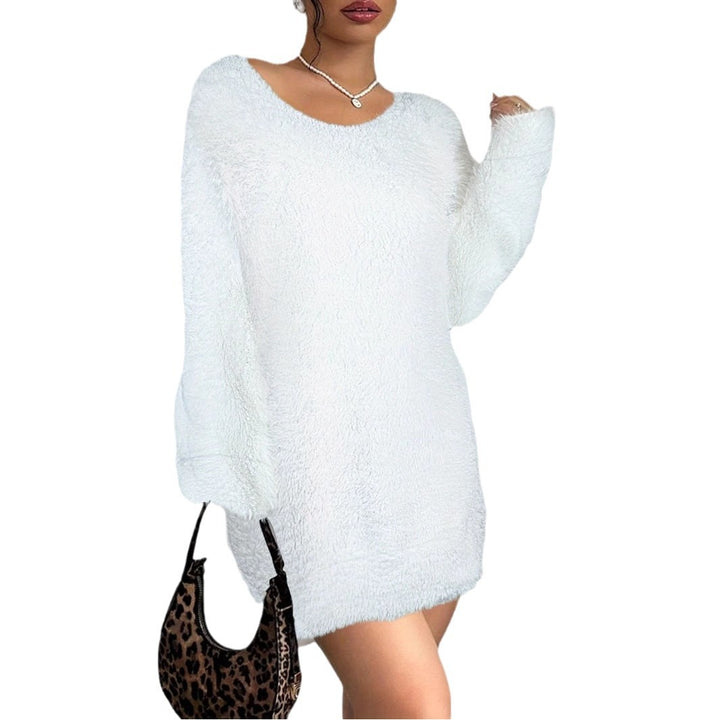 Cozy fleece dress for ladies with a loose fit Lune London