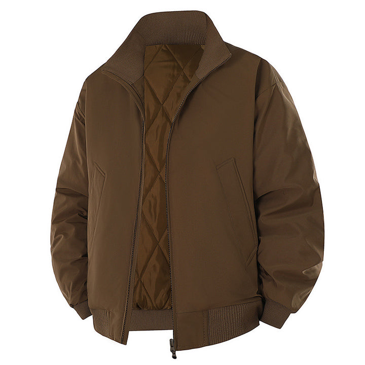 Veste matelassée tendance pour homme avec col haut Lune London