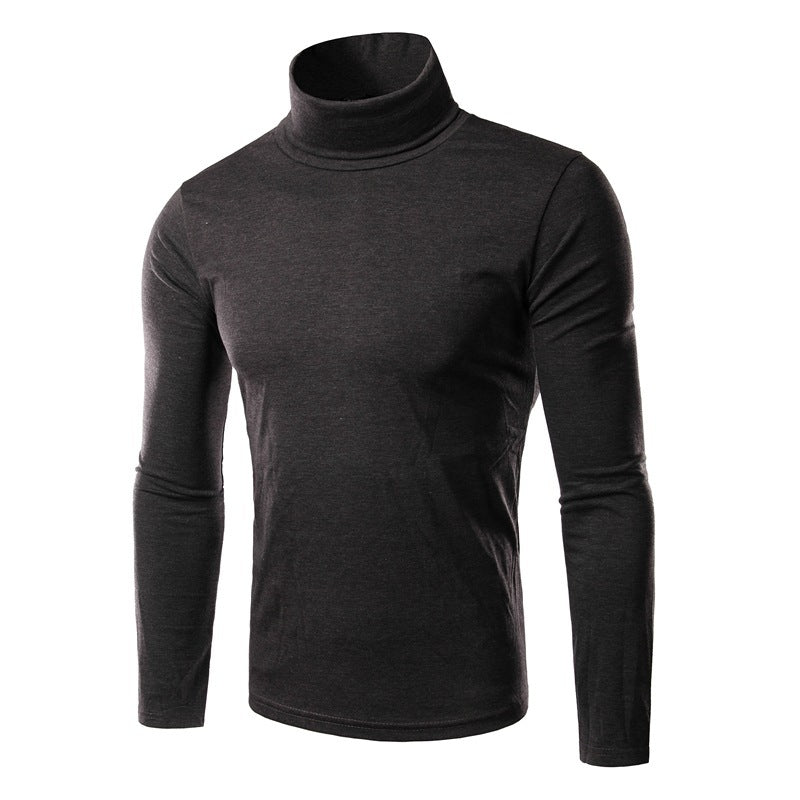 Elegant turtleneck sweater for men in comfortable stretch material Lune London