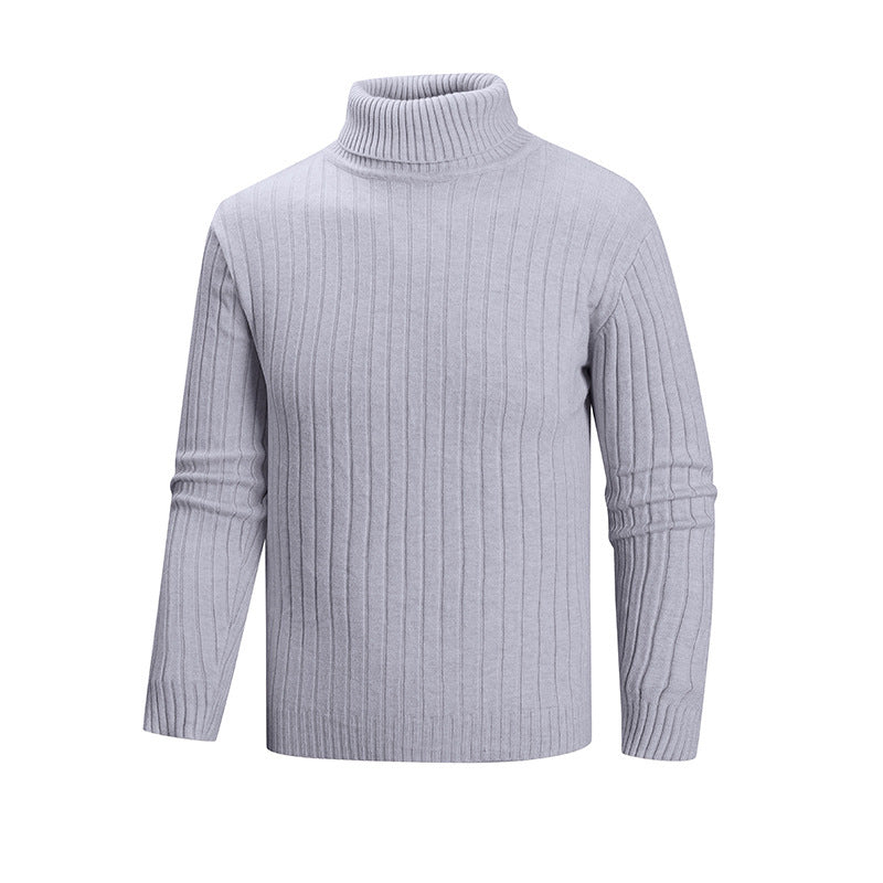 High-quality fine knit turtleneck sweater for men Lune London