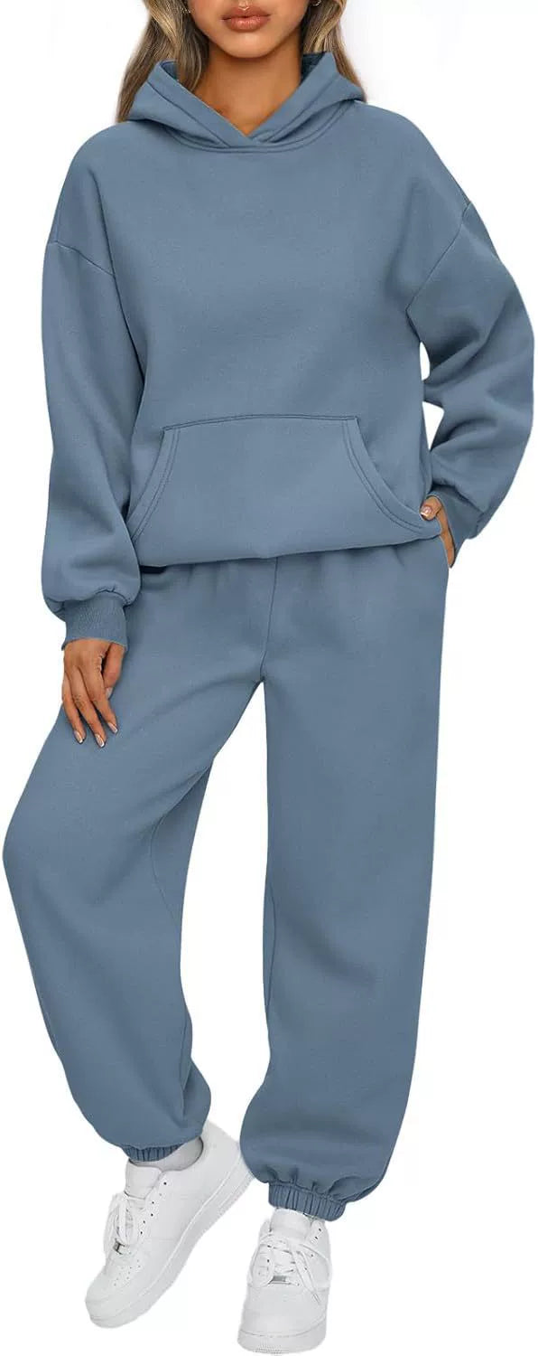 Soft Warm Leisure Jogging Set