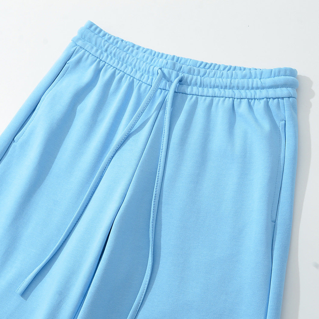 Women's Wide Lounge Pants with High Elastic Waistband and Drawstring Amarae