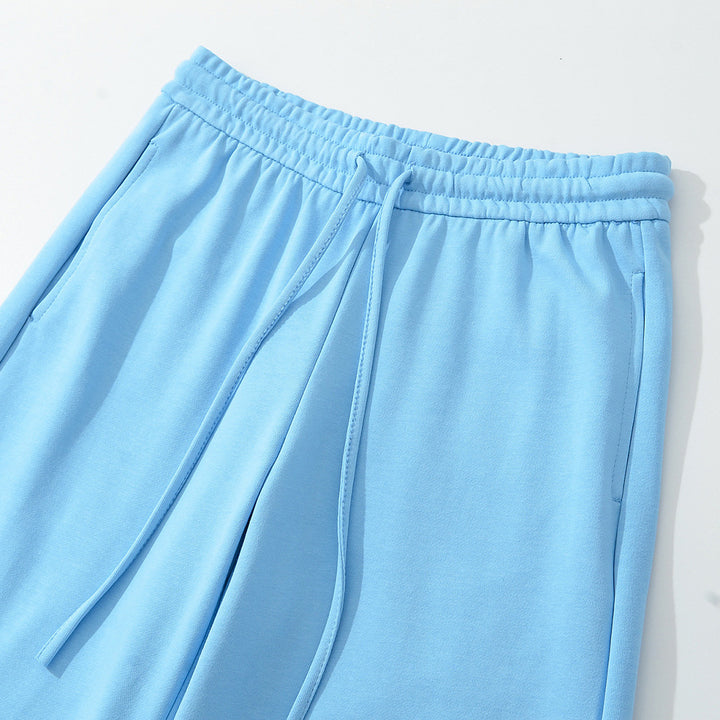 Women's Wide Lounge Pants with High Elastic Waistband and Drawstring Amarae