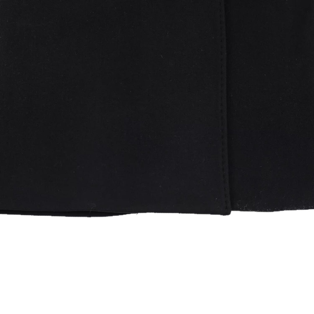 Women's wrap coat made of wool blend with belt at the waist and large patch pockets Amarae