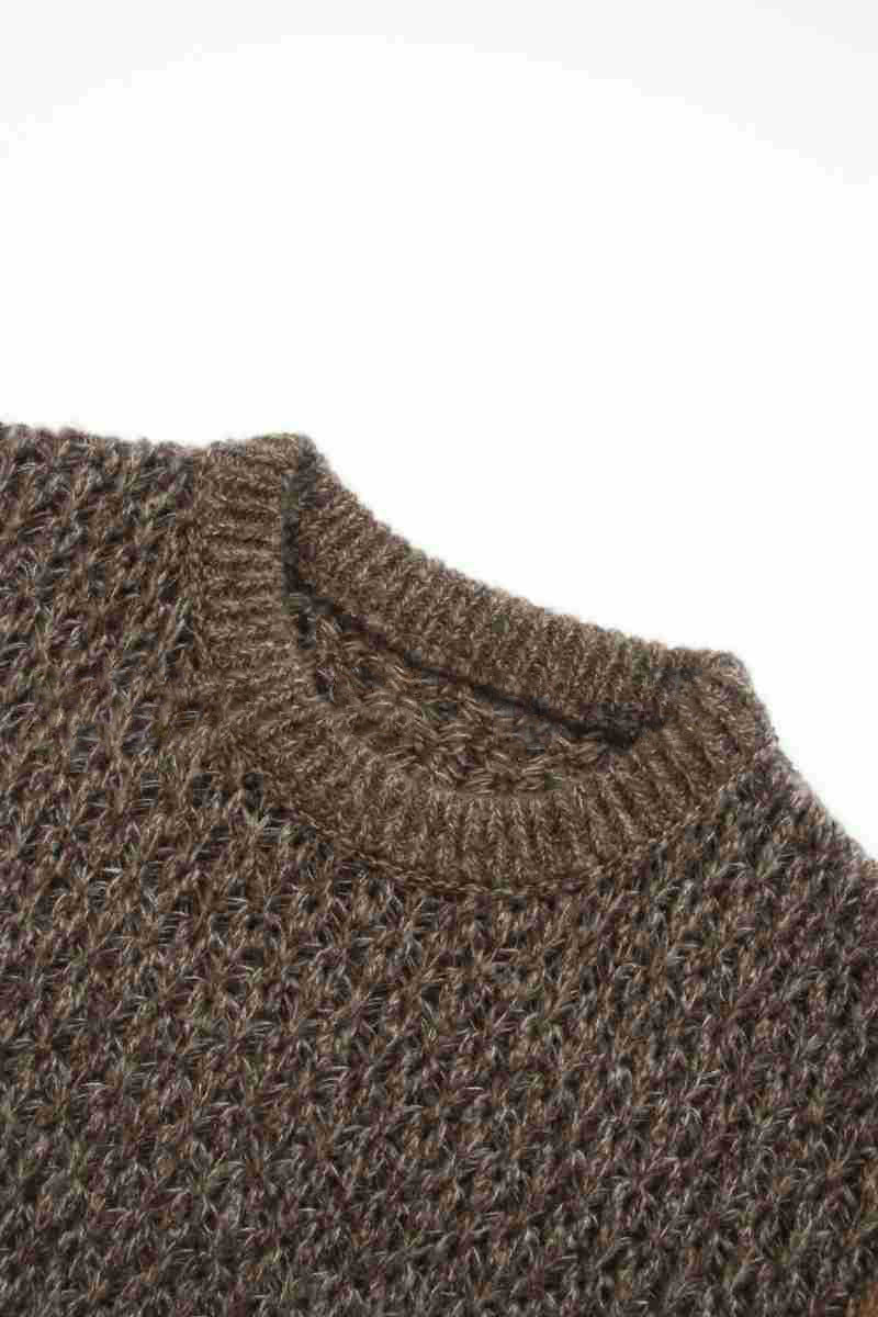 Pull en maille aérienne pour femmes avec structure ouverte Chic & Stil