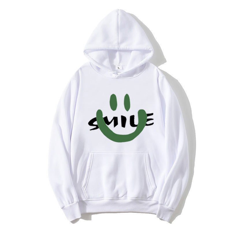 Women's Hoodie with Casual Smile Motif Chic & Stil