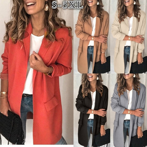 Chic and Stylish Open Duster Coat for Women Made to Measure