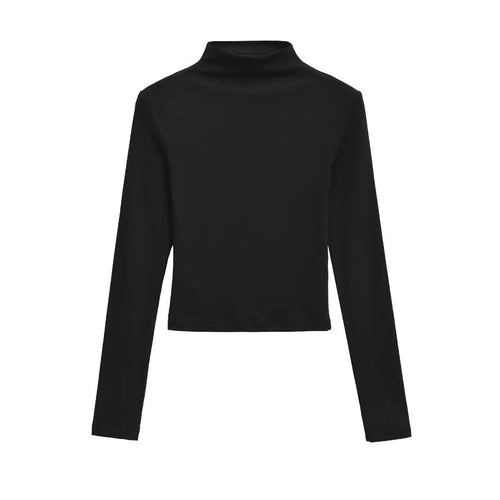 Amarae women's turtleneck long sleeve sweater