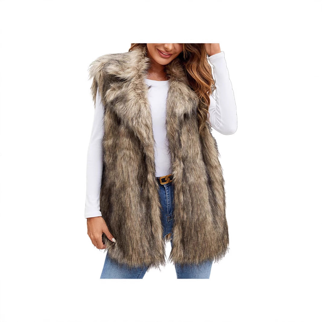 Lune London women's faux fur jacket