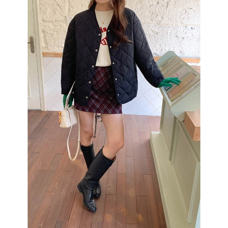 Women's Quilted Casual Jacket Chic & Stil