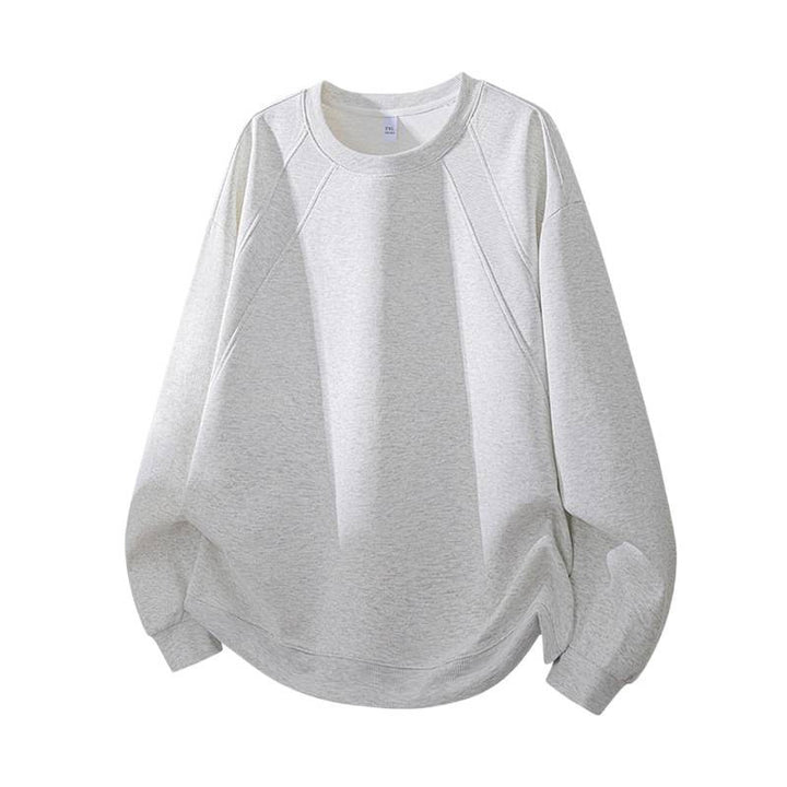 Oversized sweatshirt for women with raglan sleeves and elastic waist Lune London
