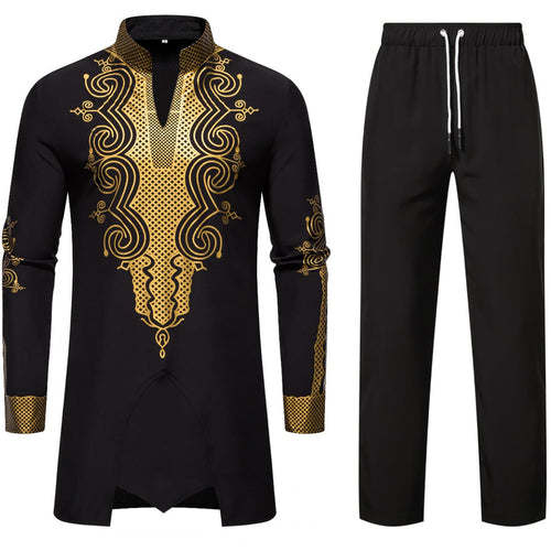 Men's traditional outfit with an elaborate pattern Amarae