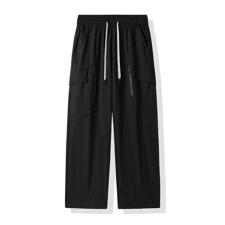 Multifunctional hiking pants for men with adjustable waist and practical pockets Lune London