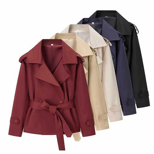 Elegant trench coat for ladies with a fitted cut and stylish details Amarae